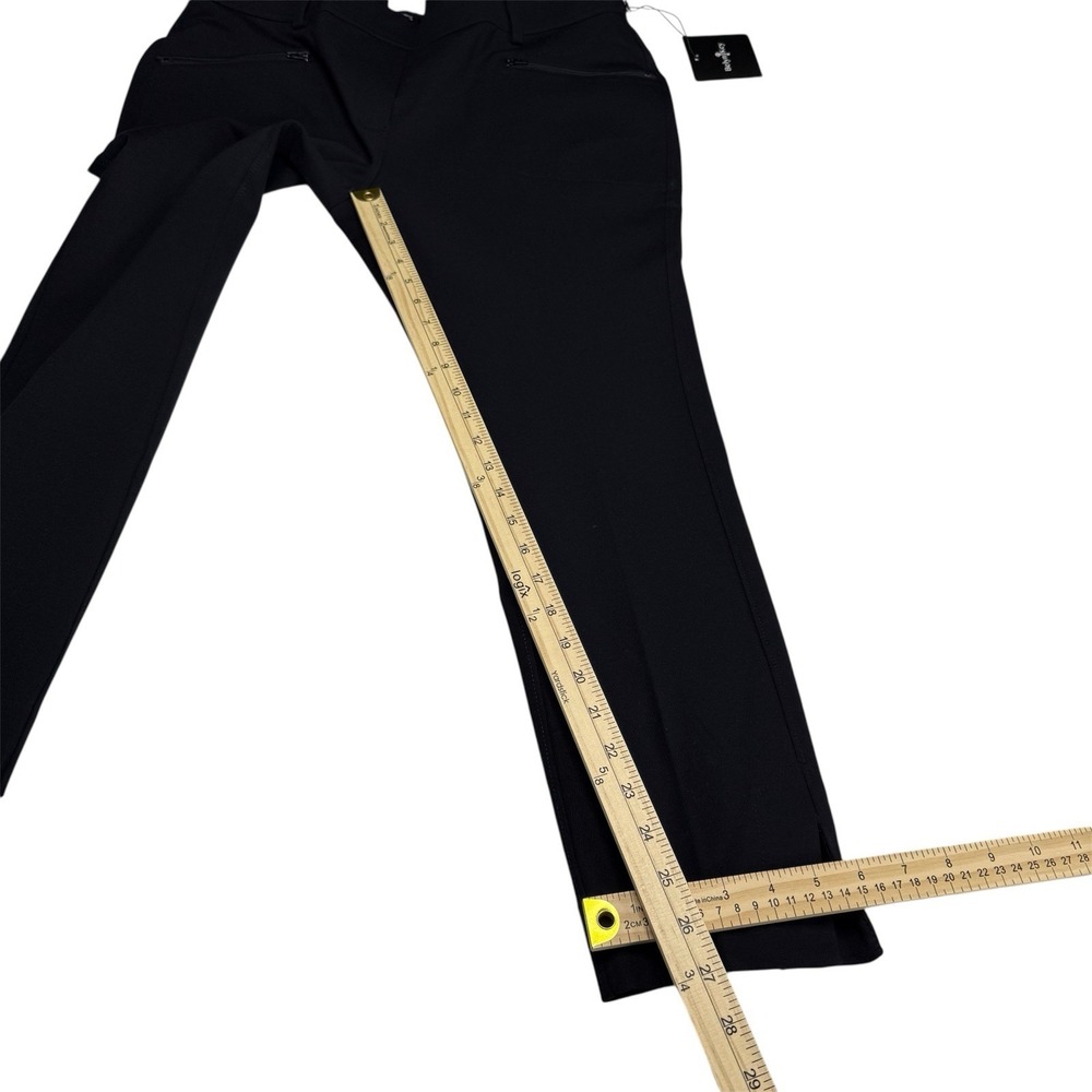 Belyn Key Golf Commuter Crop Pants Women's Sz XL Slim Fit Black Onyx Mid Rise - Picture 8 of 12